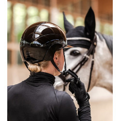 Reithelm Damen Swing H24 glänzend – EN 1384:2023