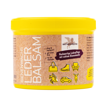 Lederpflege fürs Reiten: Bienenwachs-Balsam 500 ml Lederpflege fürs Reiten: Bienenwachs-Balsam 500 ml
