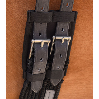 Protection boucles sangles courtes Waldhausen Schwarz