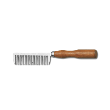 Waldhausen Mähnenkamm mit Griff – Reitzubehör 18,5 cm