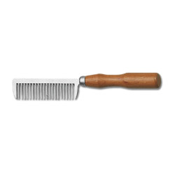 Waldhausen Mähnenkamm mit Griff – Reitzubehör 18,5 cm