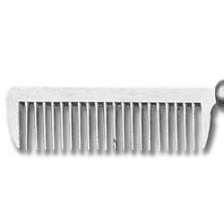 Waldhausen Mähnenkamm mit Griff – Reitzubehör 18,5 cm