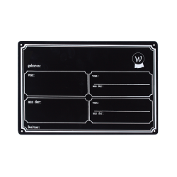 Stalltrennwand Schild Metall 20x30 cm – Reitsport