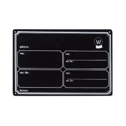 Stalltrennwand Schild Metall 20x30 cm – Reitsport