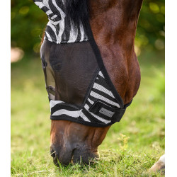 Reit-Fliegenschutzmaske Zebra – Waldhausen