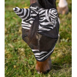 Reit-Fliegenschutzmaske Zebra – Waldhausen