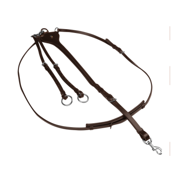 Martingal aus Leder fürs Reiten Waldhausen X-Line