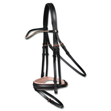 Trense für Pferde Waldhausen X-Line Rosé – Reiten Trense für Pferde Waldhausen X-Line Rosé – Reiten