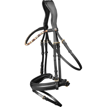 Reittrense aus Leder Waldhausen X-Line Goldheart