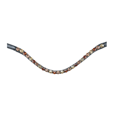 Reittrense aus Leder Waldhausen X-Line Goldheart