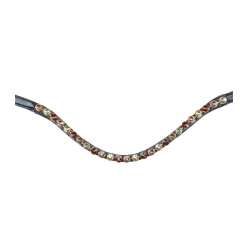 Reittrense aus Leder Waldhausen X-Line Goldheart
