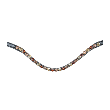 Reittrense aus Leder Waldhausen X-Line Goldheart