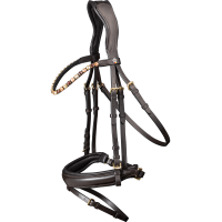 Trense Goldheart Waldhausen X-Line Schwarz