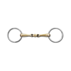 Reitgebiss 2-Ring Waldhausen Cupris, doppelt gebrochen Reitgebiss 2-Ring Waldhausen Cupris, doppelt gebrochen
