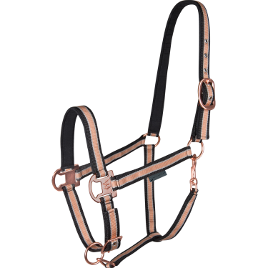 Halfter Waldhausen Shine – Reithalfter roségold