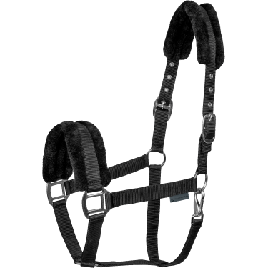 Waldhausen Halfter First – Reithalfter mit Fellpolster Waldhausen Halfter First – Reithalfter mit Fellpolster