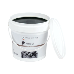 Lederfett schwarz 500 ml Waldhausen – Reitsportpflege
