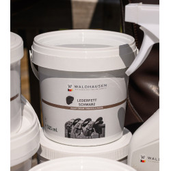 Lederfett schwarz 500 ml Waldhausen – Reitsportpflege