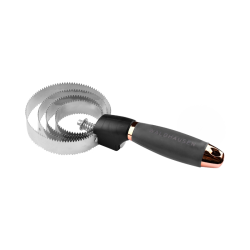 Metallstriegel für Pferde – Waldhausen mit Gelgriff