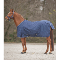 Regendecke Waldhausen Comfort mit Kreuzgurten Mitternachtsblau