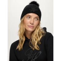 Daly Women Strass Pom Pom Beanie Tommy Hilfiger Equestrian