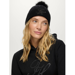 Daly Women Strass Pom Pom Beanie Tommy Hilfiger Equestrian