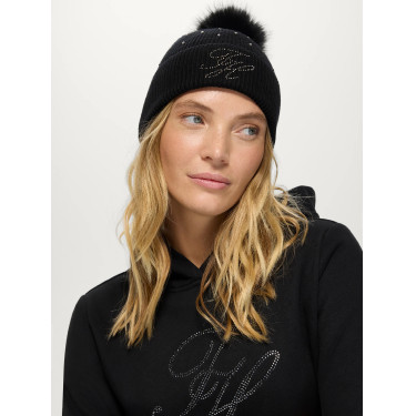 Daly Women Strass Pom Pom Beanie Tommy Hilfiger Equestrian