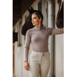 Reithose fürs Reiten Equithème Sally mit Grip