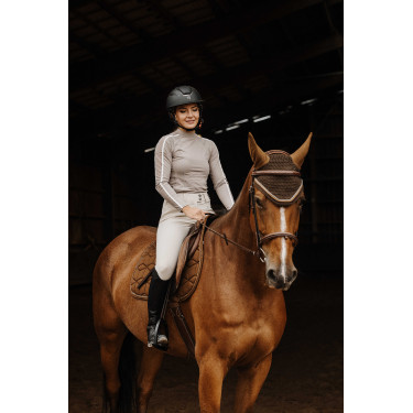 Reithose fürs Reiten Equithème Sally mit Grip