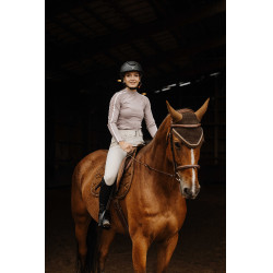 Reithose fürs Reiten Equithème Sally mit Grip