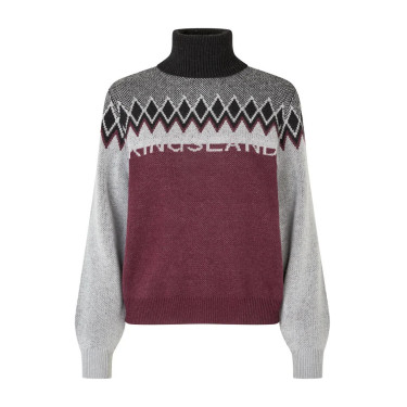 KLMontez gestrickter Rollkragenpullover für Damen von Kingsland KLMontez gestrickter Rollkragenpullover für Damen von Kingsland