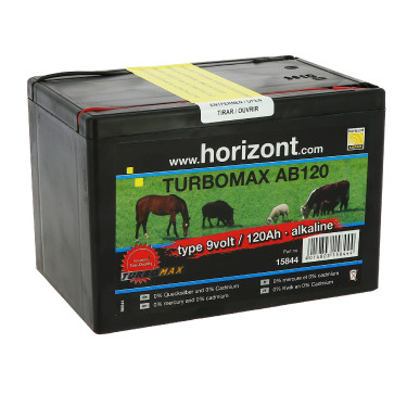 Batterie Horizont Turbomax AB120 9 V - 120 AH
