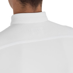 Herren-Turnierpolo mit Mesh- und Ripp-Einsätzen Equestro Herren-Turnierpolo mit Mesh- und Ripp-Einsätzen Equestro