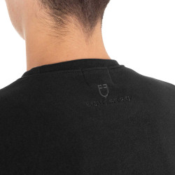Herren-Fleecepullover mit Rundhalsausschnitt und seitlicher Tasche Equestro Herren-Fleecepullover mit Rundhalsausschnitt und seitlicher Tasche Equestro
