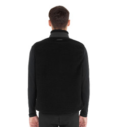 Herren-Weste aus Teddyfleece mit Fronttasche Equestro Herren-Weste aus Teddyfleece mit Fronttasche Equestro