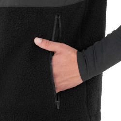 Herren-Weste aus Teddyfleece mit Fronttasche Equestro Herren-Weste aus Teddyfleece mit Fronttasche Equestro