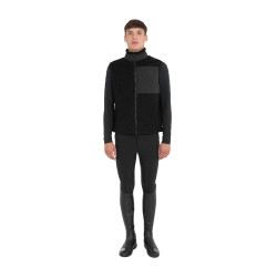 Herren-Weste aus Teddyfleece mit Fronttasche Equestro Herren-Weste aus Teddyfleece mit Fronttasche Equestro