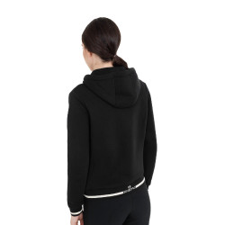Damen-Hoodie mit Kapuze und Frontreißverschluss Equestro Damen-Hoodie mit Kapuze und Frontreißverschluss Equestro