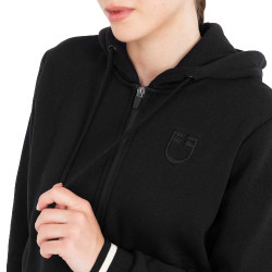 Damen-Hoodie mit Kapuze und Frontreißverschluss Equestro Damen-Hoodie mit Kapuze und Frontreißverschluss Equestro