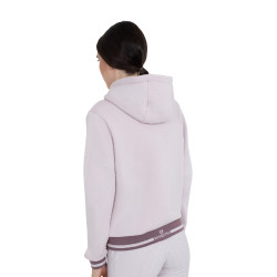 Damen-Hoodie mit Kapuze und Frontreißverschluss Equestro