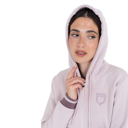 Damen-Hoodie mit Kapuze und Frontreißverschluss Equestro