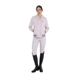 Damen-Hoodie mit Kapuze und Frontreißverschluss Equestro
