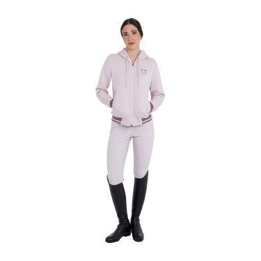 Damen-Hoodie mit Kapuze und Frontreißverschluss Equestro