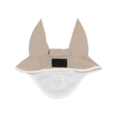 Fliegenhaube aus technischem Stoff mit kontrastierenden Equestro-Details