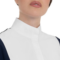Damen-Wettkampf-Poloshirt kurzarm mit Mesh-Einsätzen Equestro