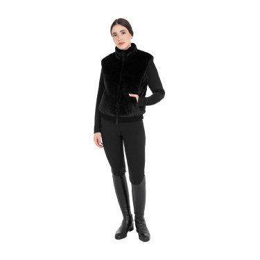 Damen-Weste aus Kunstfell Equestro Damen-Weste aus Kunstfell Equestro