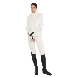 Damen-Weste aus Kunstfell Equestro