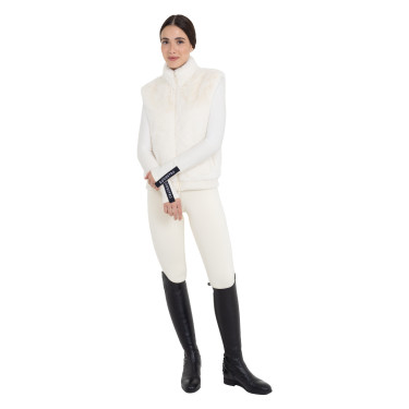 Damen-Weste aus Kunstfell Equestro