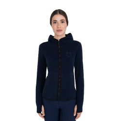 Damen-Fleecejacke mit Reißverschluss Equestro