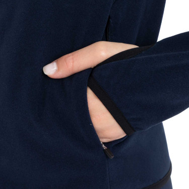 Damen-Fleecejacke mit Reißverschluss Equestro